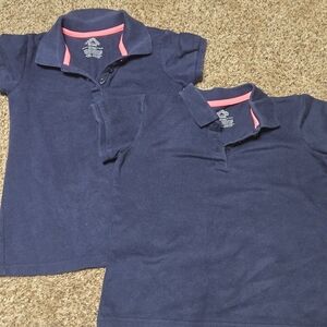 Navy Kids Polo Shirt